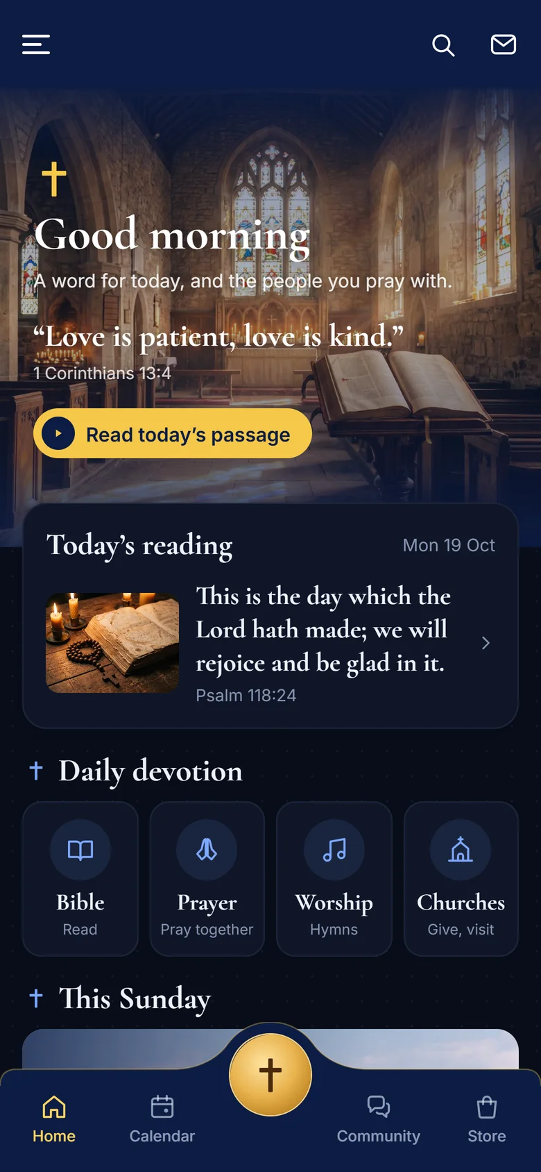Paradize: Home: a word for today and the people you pray with.